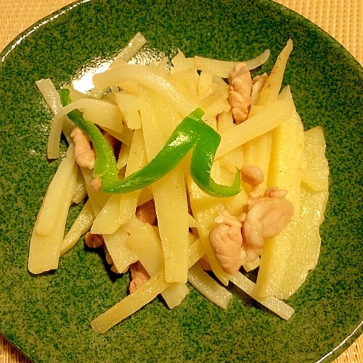 お弁当に☆豚肉とジャガイモのソテー